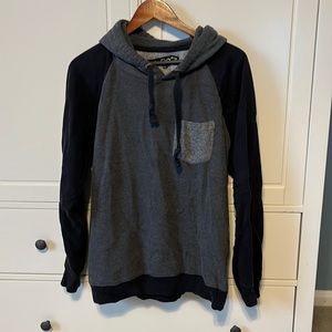 X S Ive women’s large Grey and lack sweatshirt